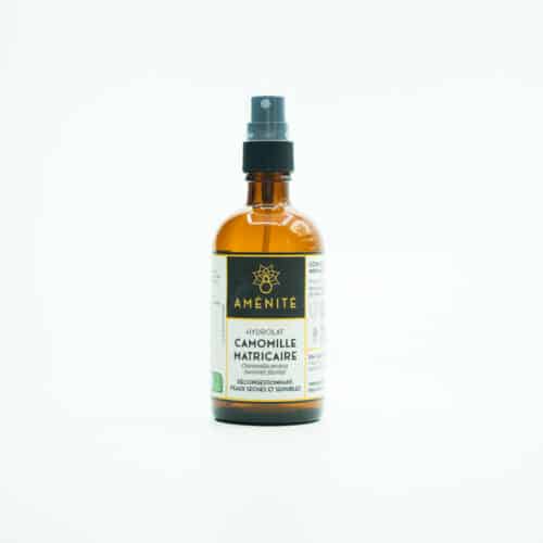 <b>Hydrolat de Camomille Matricaire</b> <br><i>Peaux sensibles qui tiraillent.</i>