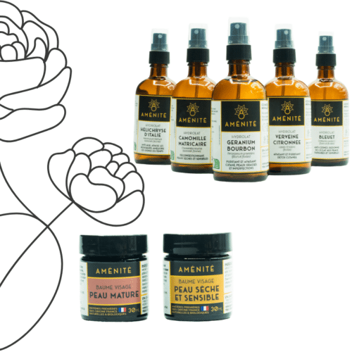 Duo Un Hydrolat et un Baume visage au choix